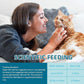 Cat Calming Treats - 100 Count Salmon Chews with Organic Chamomile & Ginger, Stress Relief Supplement for Separation Anxiety, Vet Visits & Thunderstorms (Salmon)