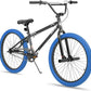 JOYSTAR Brockway Freestyle Kids BMX Bikes 20" 24" Kids Bicycles for 6-14 Years Old Boys Girls and Beginner-Level Riders 2 Pegs Multiple Colors