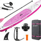 FBSPORT 11' Premium Stand Up Paddle Board, Yoga Board with Durable SUP Accessories & Carry Bag | Wide Stance, Surf Control, Non-Slip Deck, Leash, Paddle and Pump for Youth & Adult