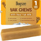 Dogsee Chew Dog Dental Chews | Long Lasting Dog Chews for Large Dogs | Yak Cheese Flavored Himalayan Dog Chew That Will Lower The Chances of Plaque and Tartar Growth | 1 Bar