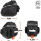 Ibera PakRak Touring Bicycle Seatpost/Disc/Non/Disc Rack and Quick Release Bag