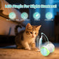 Remote Control Cat Toy with Auto Mode - Interactive Cat Toy Feather for Indoor, Moving Cats Catnip Toys & LED to Keep Bored Cats Active & Entertained