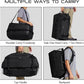 Haimont Large Waterproof Duffel Backpack Roll-Top Heavy Duty Dry Duffle Bag for Boating, Travel, Motorcycle, Kayaking, Camping, 60L