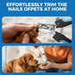 PAPIFEED Pet Nail Grinder for Dogs,3-Speed Rechargeable Dog Nail Trimmers and Professional Clippers,Paws Grooming Kit for Small Medium Large Dogs Cats - White