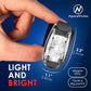 LED Safety Light (2 Pack) - Clip On Strobe/Running Lights for Runners, Dog, Bike, Walking, Boat, Kayak, Stroller and More - High Visibility Accessories for Your Reflective Gear, Bicycle