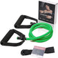 Resistance Bands with Handles for Working Out Women and Men, Exercise Bands with Door Anchor, Stretch Bands for Home Workouts, Simple Guide Included