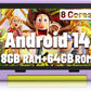 Kids Tablet｜Upgraded Android 14 Tablet 10 inch for Kids with Protective Case｜Octa-Core｜64GB｜1TB TF Card Expandable｜Dual Camera｜Parental Control｜Great Gift for Toddler(Purple)