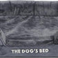 The Dog’s Bed, Orthopedic Standard Foam Waterproof Dog Bed with Standard Support, Large Grey Plush, Waterproof, Supportive Dog Bed with Replaceable Covers, Veterinary Approved