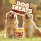Chicken Duck Wrapped Cod Skin Sticks Dog Treats, Rawhide Free Dog Chews Long Lasting HealthTeeth Training Treats for Medium and Large Breed 10.58oz/12-14pcs