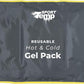 Hot & Cold Reusable Gel Packs (XL, 1 Pack) Flexible Soft Compress - Ice & Heat Therapy for Injuries, Back, Shoulder, Hip, Knee, Joint Pain, Swelling, Bruises, Post Surgery - Sport Temp