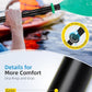OCEANBROAD Kayak Paddle 86in/218cm, 90.5in/230cm Alloy Shaft 2-Piece Floatable Kayak Oar for Kayaking Canoeing Boating