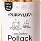 Puppyluv Treat - Air Dried Pollock Dog & Cat Treats, Wild Caught, Single Ingredient, Natural High Protein & Fish Oil, Grain Free, Gluten Free, 2.5oz