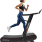 Sunny Health & Fitness Premium Manual Treadmill – Non-Motorized, Heavy-Duty, Commercial-Grade, Adjustable Handlebar, for Endurance Training, Optional 8-Level Magnetic Assistance & Free SunnyFit App