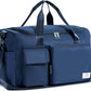 FIORETTO Women's Gym Duffle Bag with Shoes Compartment, 37L Capacity, Ideal for Travel, Gym, Sports, Duffel, Weekender