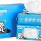 Unscented Pet Wipes (400pcs) - Hypoallergenic, Alcohol-Free & Soothing for Sensitive Skin - Head-to-Tail Cleaning for Dogs & Cats - Safe for Face, Coat, Paws & Butt