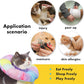 EWES Cat Cone Collar Soft M Size,Alternative Neck Cones to Stop Licking,Comfy Elizabethan Collars After Surgery Neuter,Donut Collar for Pet Cat Dog Kitten e Collar Recovery Shame