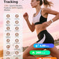 Smart Bracelet, Wearable Activity & Fitness Tracker Band, 24H Sleep Tracker, All-Day Continuous Heart Rate Blood Pressure Stress HRV Monitor, 170+ Sport Modes Smart Wristband with 2 Bands, Free APP