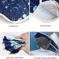 Soft Cat Cone, Adjustable Pet Recovery Collar After Surgery to Prevent Licking Wound, Protective Cat Neck Cone, Comfortable Pet Elizabethan Collar for Cats Kittens and Puppies (Large)