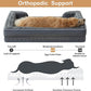 WNPETHOME Dog Beds for Large Sized Dogs, Washable Orthopedic Dog Couch Sofa Bed with Waterproof Lining & Non-Skid Bottom for Pet Sleeping