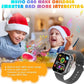 Goodatech Kids Smart Watch for Boys Girls, 1.54'' Smartwatch with 26 Puzzle Games,HD Camera,Video Music Player,Pedometer,Flashlight,Audio Book etc., Aluminum Case and Sport Band (Black)