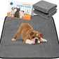 Washable Pee Pads for Dogs 2 Pack Reusable Puppy Pads Waterproof Pet Training Pads, Non-Slip Dog Mats Fast Absorbent Whelping Pads for Playpen, Potty, Crate, Bed, 32" x 35"