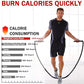 Jump Rope, Weighted Jump Rope for Men Women, 2.8lb Heavy Jumping Ropes for Fitness, Adult Skipping Rope for Home Gym Exercise, Improve Strength and Building Muscle Workout Equipment