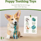 2 Pack Dog Rope Toy for Small Dogs, Puppy Teething Toys, Durable Cotton Puppy Chew Toys for Teething, Small Dog Toys for Aggressive Chewers, Interactive Tug of War Dog Toy for Puppies Boredom