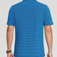 Golf Shirts for Men - Moisture Wicking Short Sleeve Performance Sport Casual Striped Collared Mens Polo Shirt