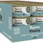Applaws Vitality Wet Cat Food Paté, Natural Canned Cat Food, Wet Food for Cats with Added Vitamins and Minerals, Grain Free, Carrageenan Free, Tuna Fillet and Mackerel Recipe (24 Count, 2.47 oz Cans)