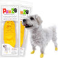 PawZ Rubber Dog Boots for Paws up to 1 1/2", 24 Total (2 Packs of 12) - All-Weather Dog Booties for Hot Pavement, Snow, Mud, and Rain - Waterproof, Anti Slip Dog Socks - XX-Small, Yellow