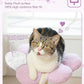 Flower Cat Scratching Post, 28" Cute Cat Tree Tower for Indoor Cats with Large Hammock Soft Perch Bed, Replaceable Toy Ball for Kittens, Purple