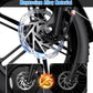 W Wallke H7 AWD Dual Motor Electric Bike for Adult, 48V 60Ah/40Ah Removable Battery, Long Range 32-34MPH Fast Ebike, 20" Fat Tire Mountain Offroad All Terrain Full Suspension E-Bicycle, UL2849 List