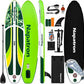 Napatron Family Inflatable Stand Up Paddle Board, Sup,Stable Wide Design,350LBS Capacity,Complete Paddle Board Package with Fast Action Pump,Leash,Ideal for Beginners/Youth & AllSkill Levels
