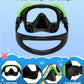 W WSTOO Kids Swim Goggles with Nose Cover,Snorkel Diving Swimming Mask for Youth 5-15,HD 3-Window Wide Vision Anti-Shattered Lens Anti-Fog&Leak