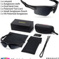 Polarized Sports Sunglasses for Men Women,UV400 Protection Sunglass for Running Cycling Fishing Hiking TR90