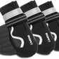 Dog Shoes for Large Dogs, Medium Dog Boots Paw Protectors for Winter Snowy Day, Summer Hot Pavement, Waterproof in Rainy Weather, Outdoor Walking, Indoor Hardfloors Anti Slip Sole (Black5#)