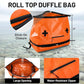 MIER Large Waterproof Duffel Bag Rolltop Dry Backpack Duffle Bags for Kayaking, Rafting, Boating, Swimming, Camping, Travel, Gym, Beach, 60L/80L