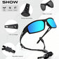 Polarized Sunglasses Men, Sports Sun Glasses Womens UV400 Protection for Fishing Running Driving