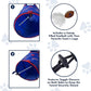NFL Buffalo Bills Cat Tunnel Tube Toy with Plush Football Catnip and Feathers Collapsible Tunnel for Cats to Play, Peek and Hide, Sporty & Fun Cat Tunnel Toy with Team Logo All-Over Design!