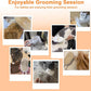 Nepfaivy Cat Steam Brush for Shedding - Steam Cat Brush for Indoor Cats, Rechargeable Steaming Pet Mist Water Steamer for Indoor Kitten, Pet Spray Hair Removal Comb for Massage, Spritz Defur Comb