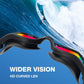 ZIONOR G1 Lite Swim Goggles with Swim Cap Comfortable Anti-fog Swimming Goggles Cap Set for Adult Men Women