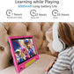Kids Tablet with Strap, Android 14 Tablet for Kids 10 inch, Toddler Tablets Octa-Core 64GB 1TB Expandable, Children's Tablets with Case, Bluetooth WiFi Parental Control Dual