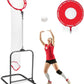Volleyball Setter Trainer Net Setting Training Equipment Target Practice Indoor or Outdoor, Adjustable Height (4.6 ft-9.8 ft) and Angle for Serving Spiking Drills System