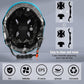 Skateboard Helmet for Adults - Adjustable Certified Safety Adults Helmet for Skateboarding Bike Bicycle Scooter Cycling Skate Skating Multisport Helmets for Women Men Boys Girls Kids Youth