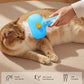 ROJECO 3-in-1 Pet Steam Brush for Cats&Dogs - Detangling Comb with Adjustable Mist, Handheld Deshedding Grooming Tool for Long/Short Hair, Massage Brush & Shedding Control Gift,Cordless (Blue)