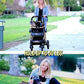 HPZ Pet Rover Prime 3-in-1 Luxury Dog/Cat Stroller (Travel Carrier +Car Seat +Stroller) with Detach Carrier/Pump-Free Rubber Tires/Aluminum Frame/Reversible Handle for Medium & Small Pets (Taupe)