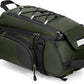 RAINSMORE Bike Bags for Bicycle Rear Rack 15L Waterproof Bike Ebike Trunk Pannier Saddle Bag with Rain Cover Bike Accessories Backpack Shoulder Bag for Commuter Travel Outdoor, Green