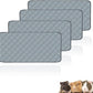 4 Pack Guinea Pig Cage Liners Washable Guinea Pig Bedding Super Absorbent | Waterproof | Non Slip| Reusable Guinea Pig Pee Pads for Small Animals Rabbit Hamster Rat - for Midwest 48" x 24"