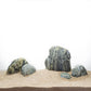 Aquarium Decor River Rock Decorative Stones Fish Tank Rocks Aquarium Landscapes 20LB Decoration Stone for Aquariums Aquascaping Terrariums,Paludariums,and Gardens（4-9inch / 4PCS）