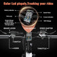 Folding Electric Bike for Adults, 20'' 1500W Peak Fat Tire Ebike, Up to 70 Miles 30+MPH Electric Mountain Bike with 52V 20AH Removable Battery, Dual Suspension, 7-Speed,UL Certified